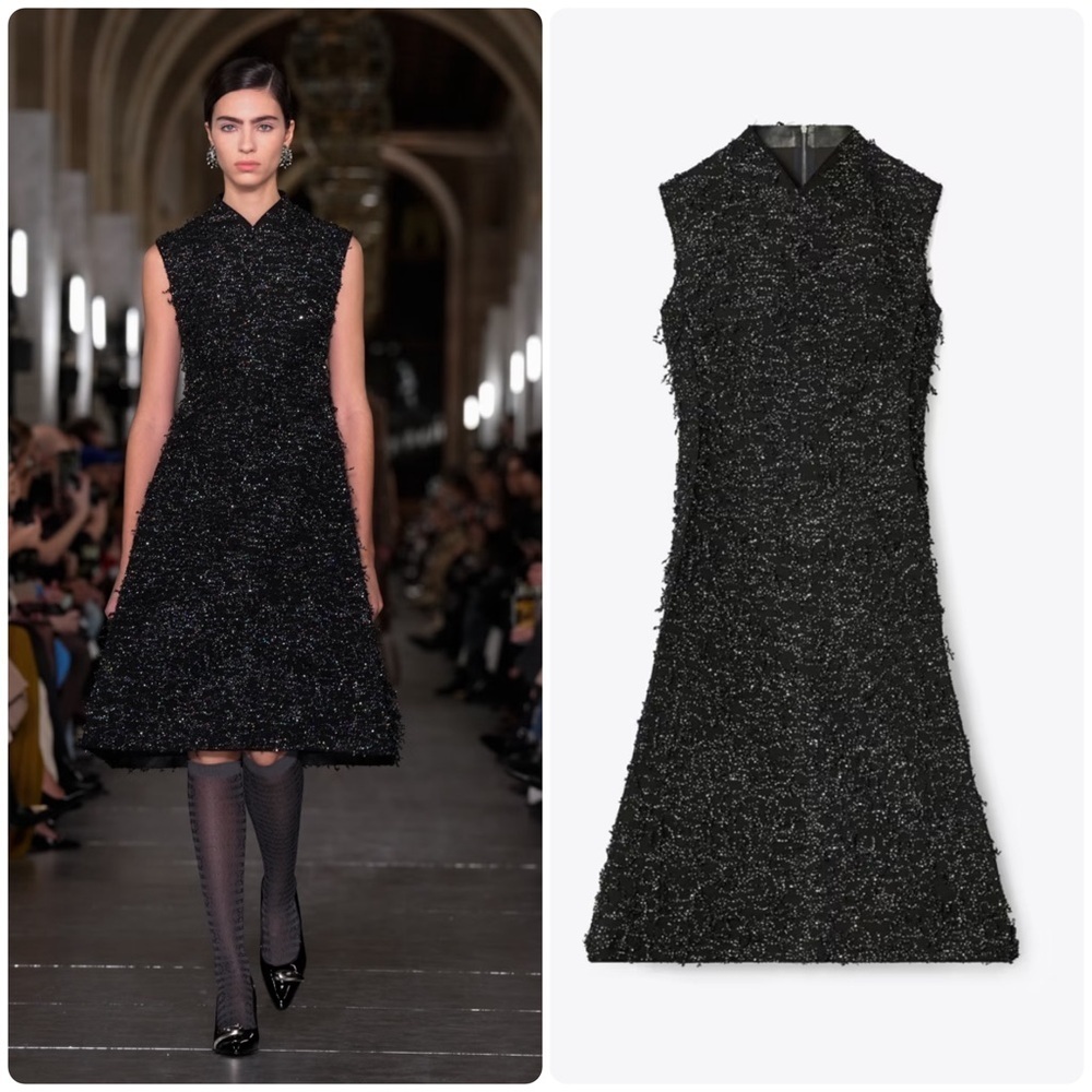 New Tory Burch Sequined Fringe Dress